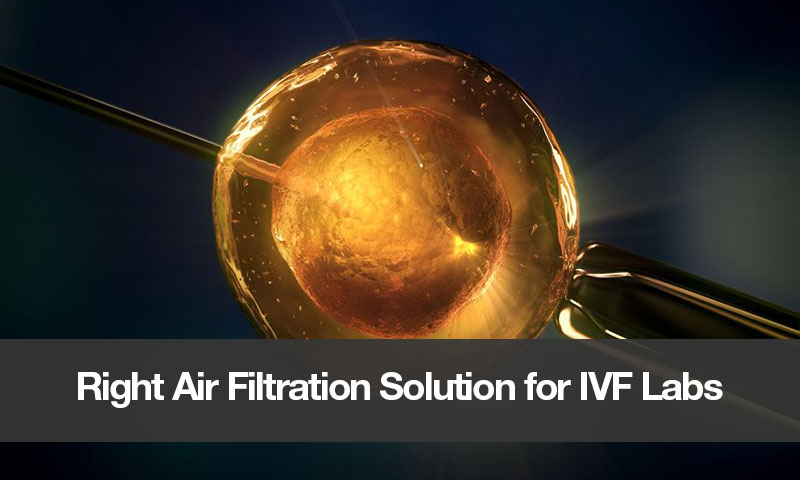 Right Air Filtration Solution for IVF Labs